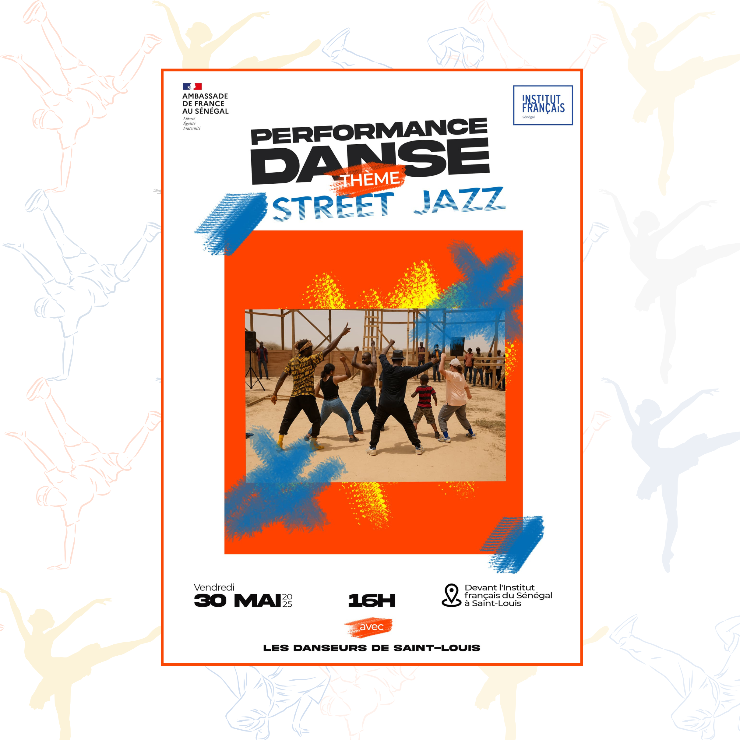 Performance de danse "street jazz"